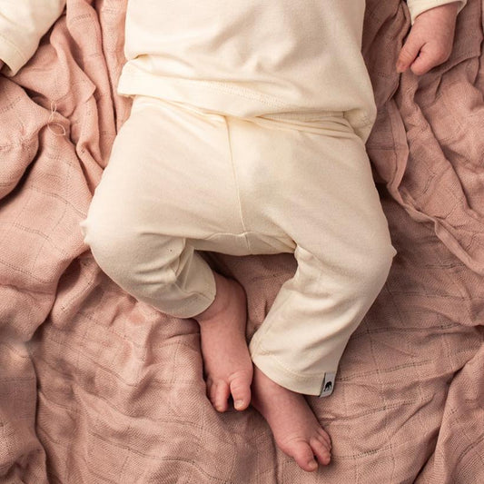 Bambu Baby Leggings - Creme