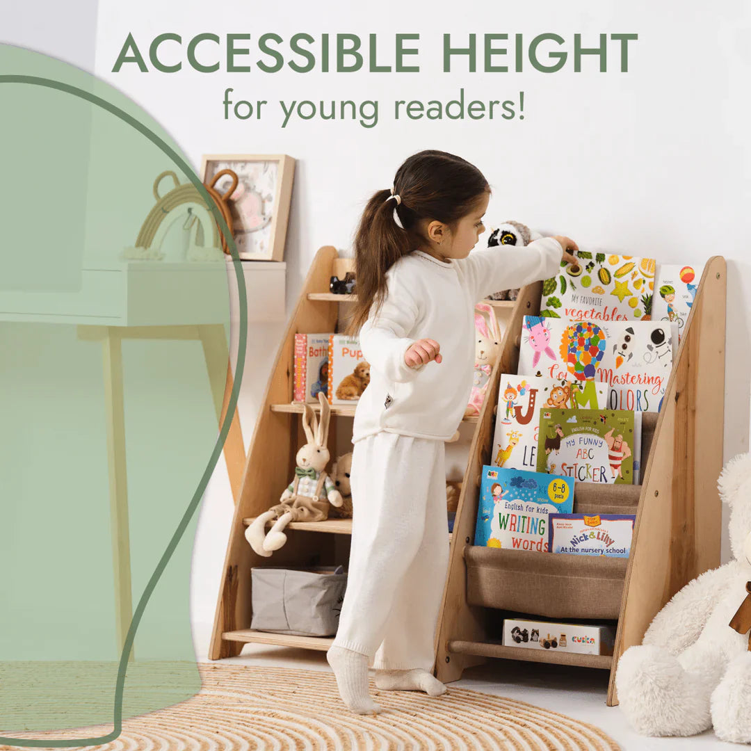 Montessorihylla för böcker och leksaker | Montessori Shelf for Books and Toys  Goodeva-3