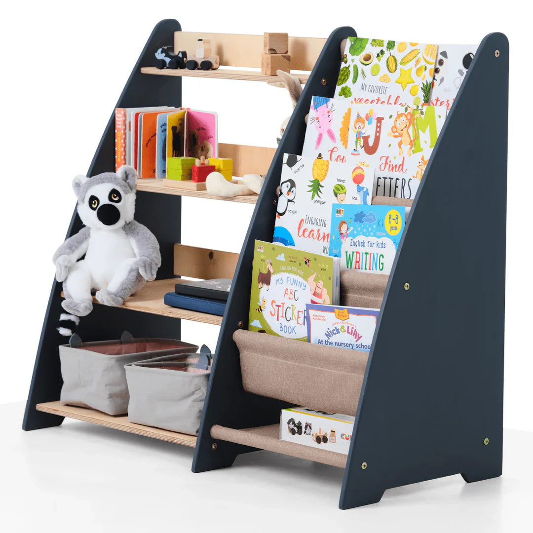 Montessorihylla för böcker och leksaker | Montessori Shelf for Books and Toys  Goodeva-5