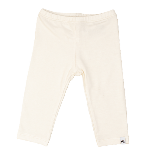 Bamboo Baby Leggings - CREAM-0