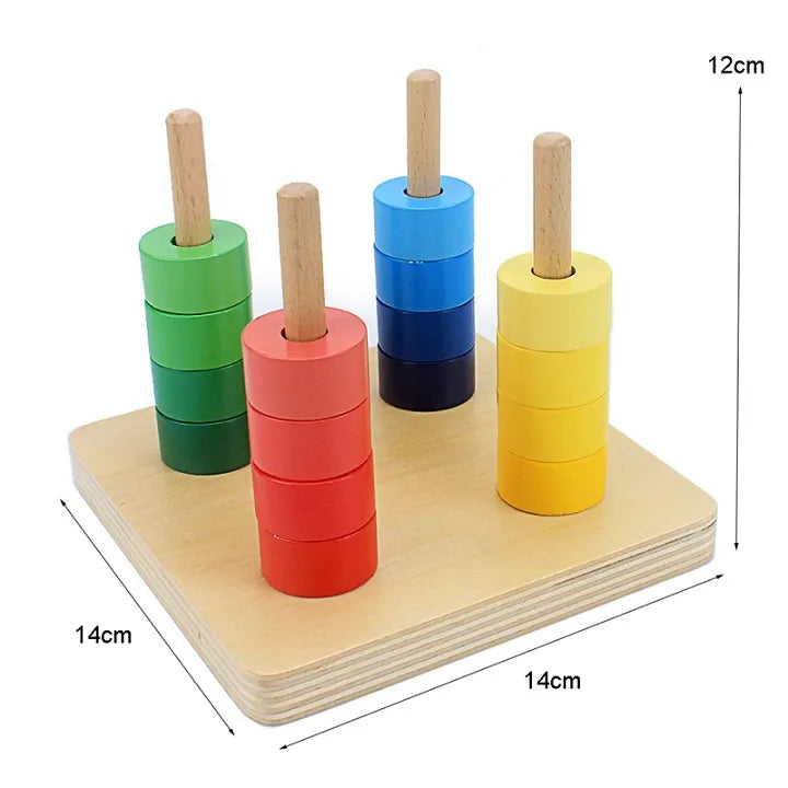 Montessori Wooden Educational Toy Set-6