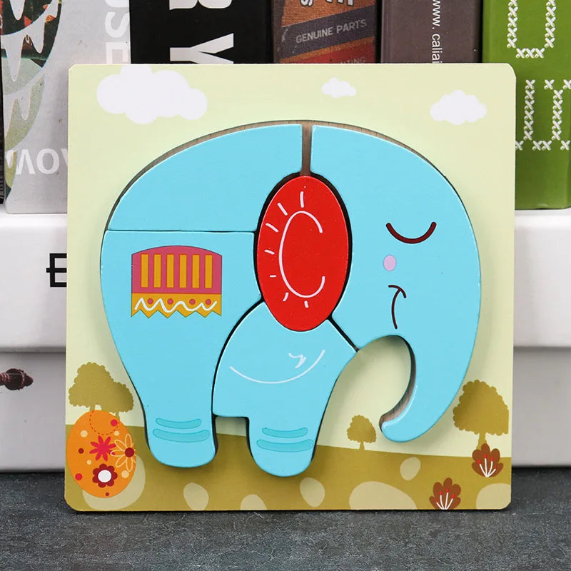 Montessori Wooden Puzzle-12