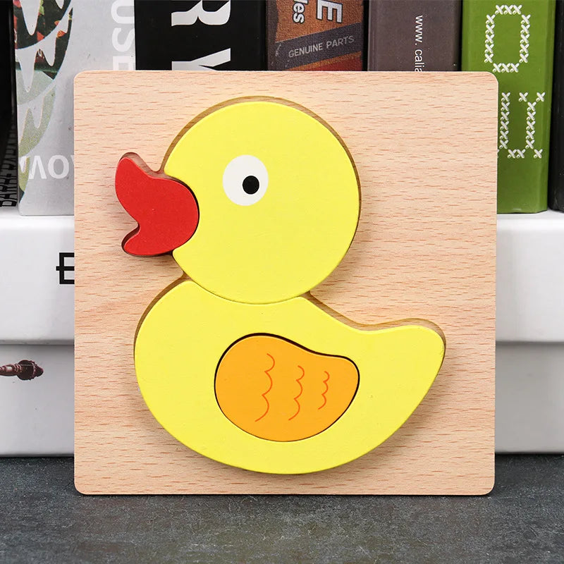 Montessori Wooden Puzzle-14