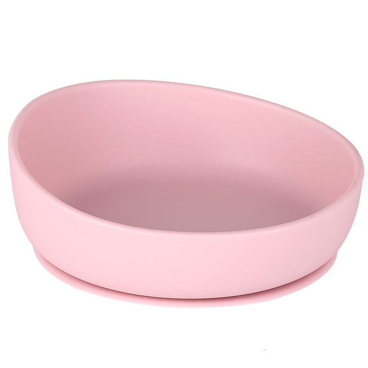 Silicone Baby Plate Bowl - Rose-4