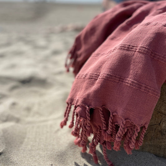 Stone Washed Extra Striped Towel-0