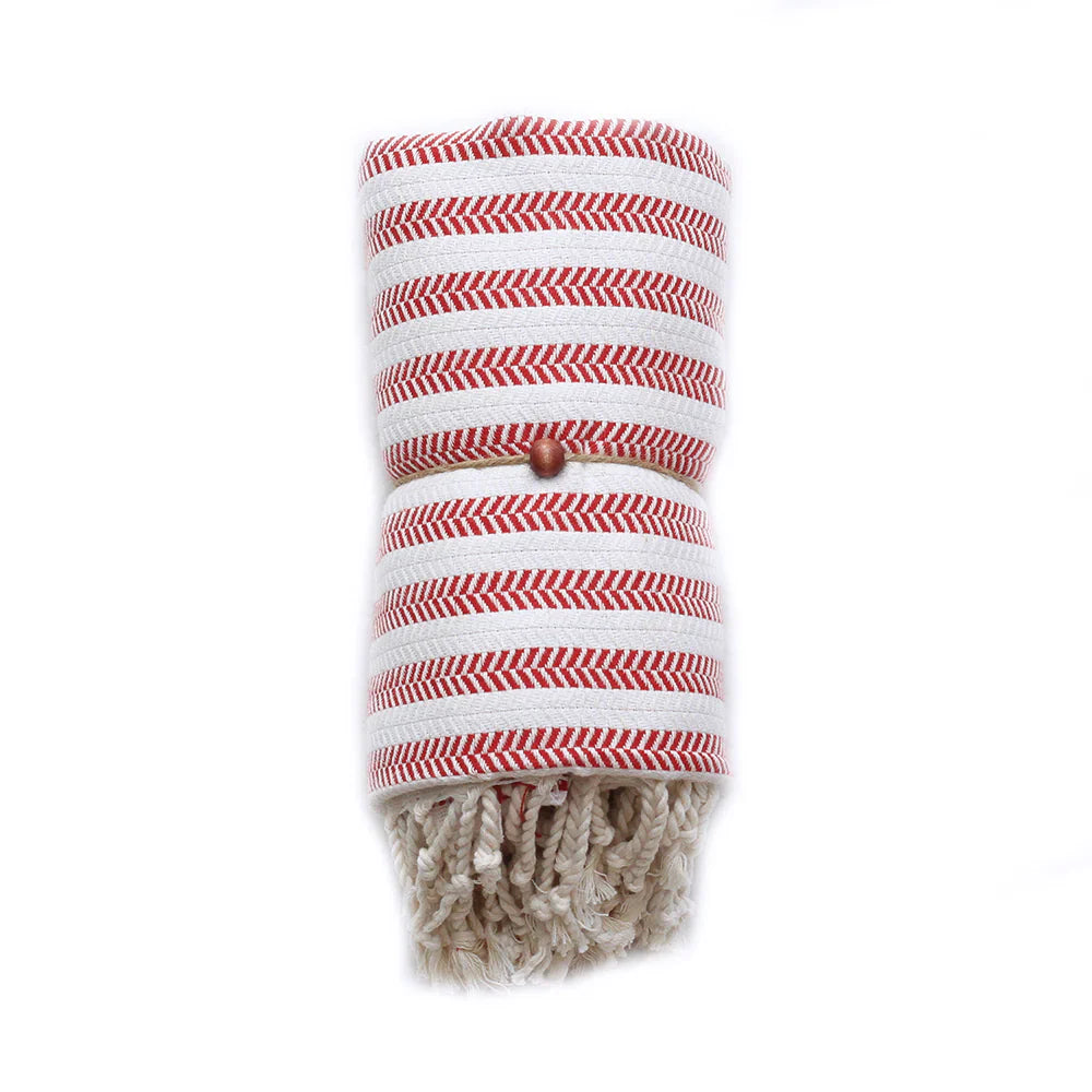 Christmas Gift Towel - Duocolor Herringbone-0