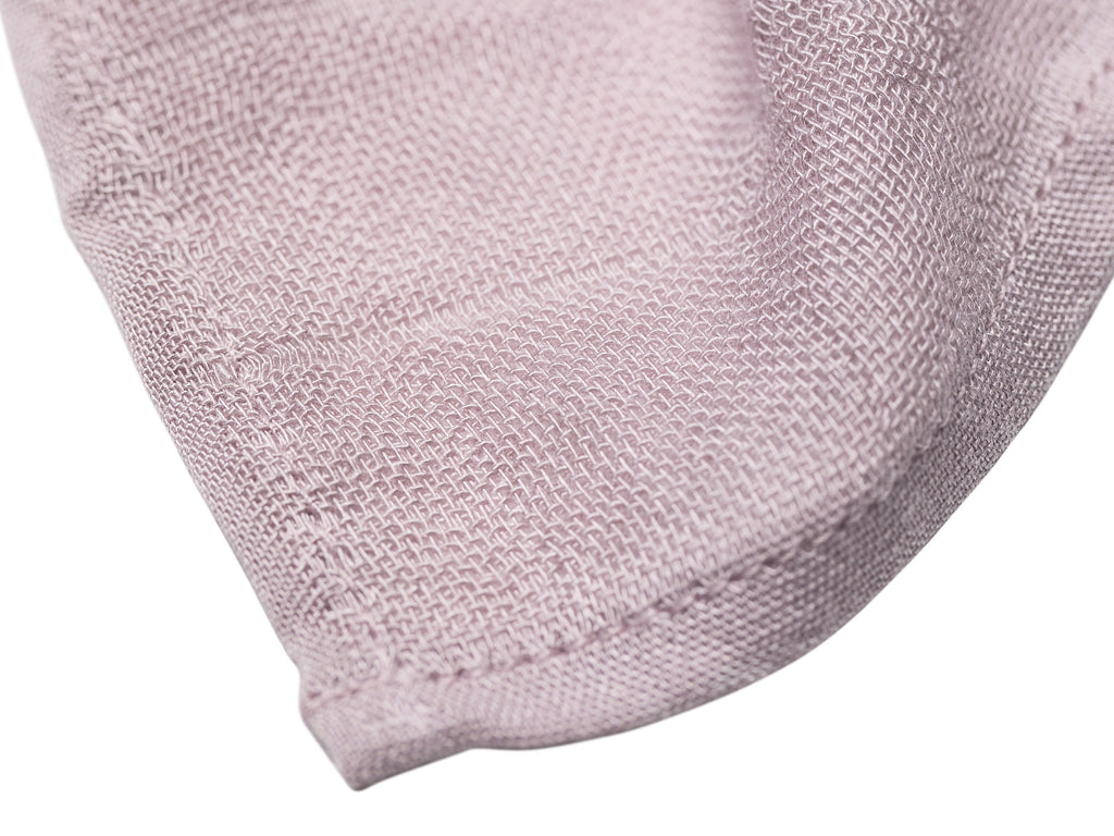 Muslin Blanket Rose / White-3