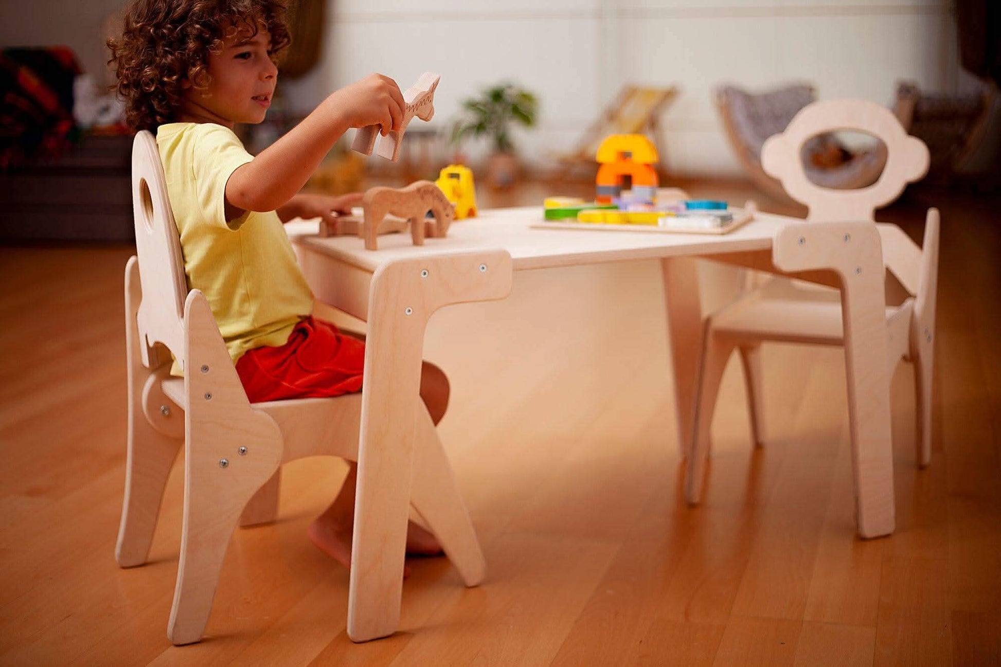 Montessori Table and Chair Set-2