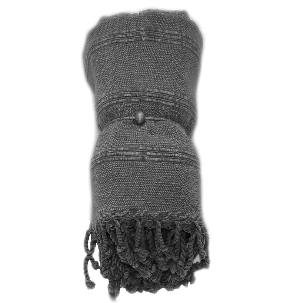 Stone Washed Extra Striped Towel-5