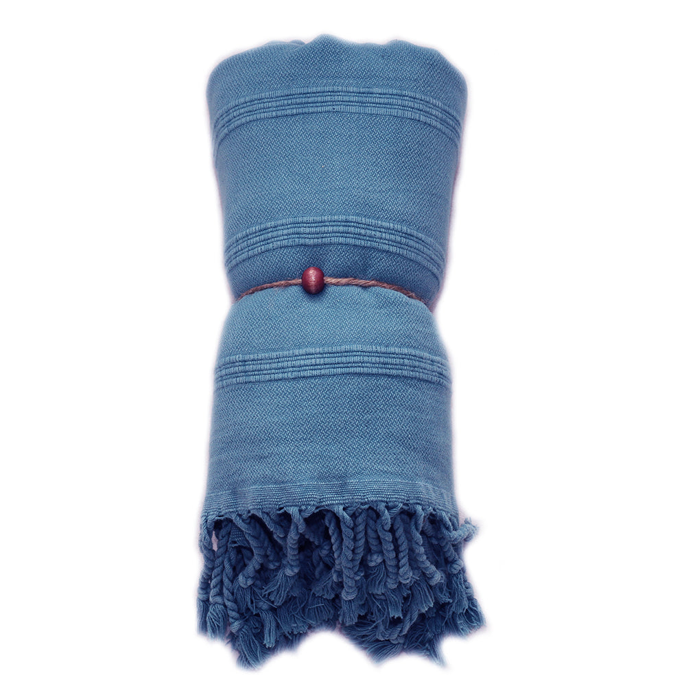 Stone Washed Extra Striped Towel-4