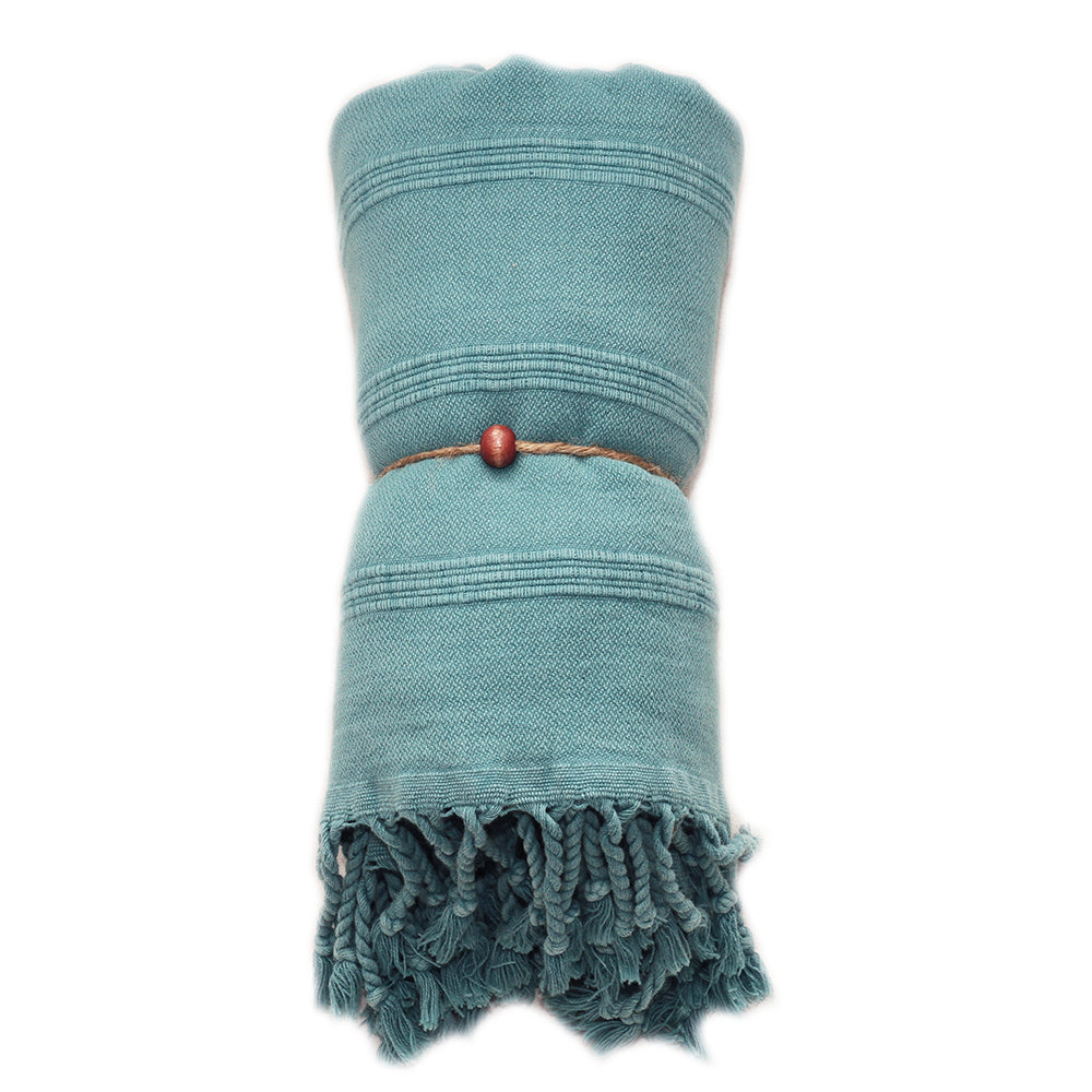 Stone Washed Extra Striped Towel-6