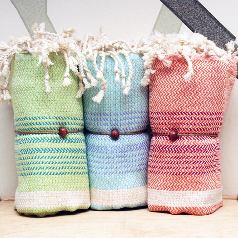 Tricolor Turkish Towel-0