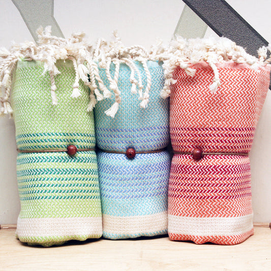Tricolor Turkish Towel-0